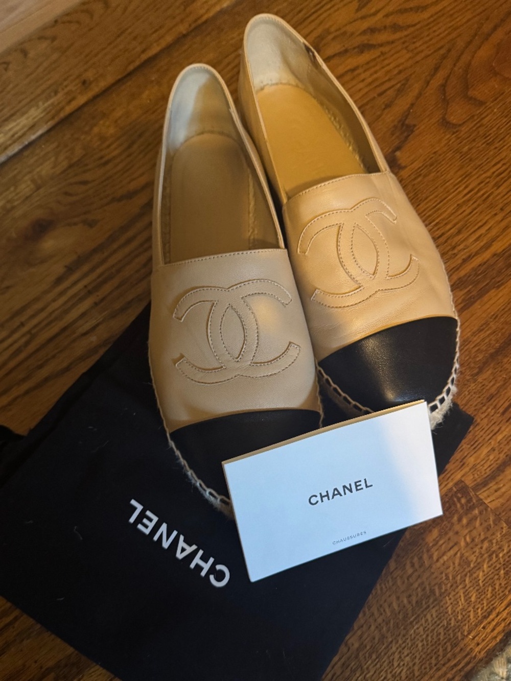 Authentic Chanel Espadrilles